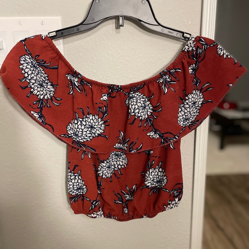 Floral Crop Top